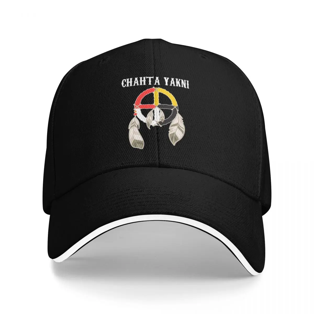 

Choctaw Nation Chahta Yakni Medicine Wheel Baseball Cap Luxury man cap sun caps Men Women's