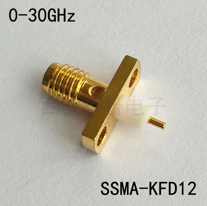 

SSMA-KFD12 RF coaxial connector female head small flange through the wall SSMA-KFD RF connector