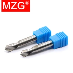 MZG broca de Punto 90 Dgrees, herramienta de guía de agujero de perforación de biselado CNC, ubicación de acero de tungsteno, taladro piloto de centrado