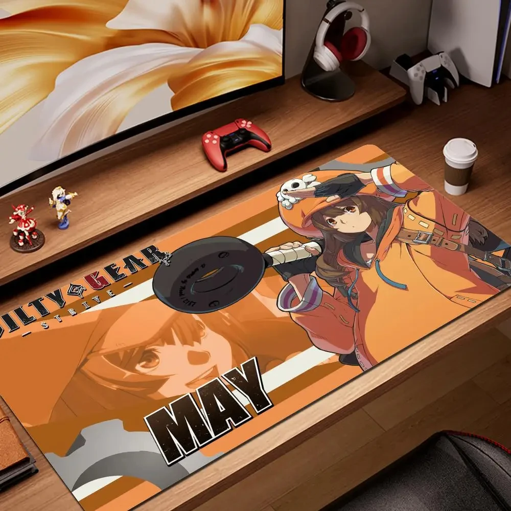 Top Quality Guilty Gear Strive Keyboards Mat Rubber Anime Gaming mousepad Desk Mat Free Shipping Large Mouse Pad Keyboards Mat