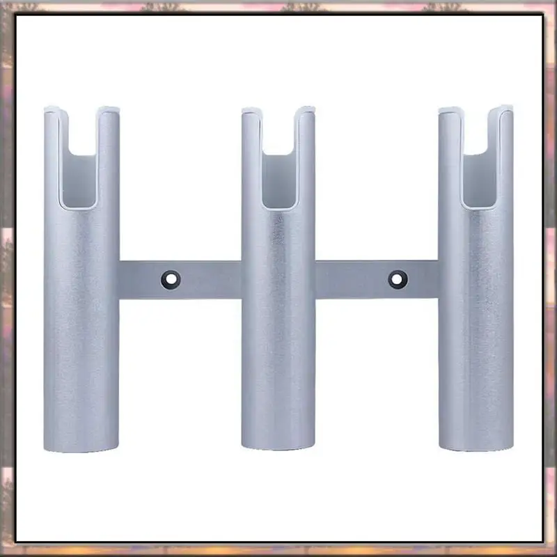 Baaz rack de vara de pesca montado na parede marinha, rack de vara de pesca de conexão tubular, rack de vara de pesca de iate marinho