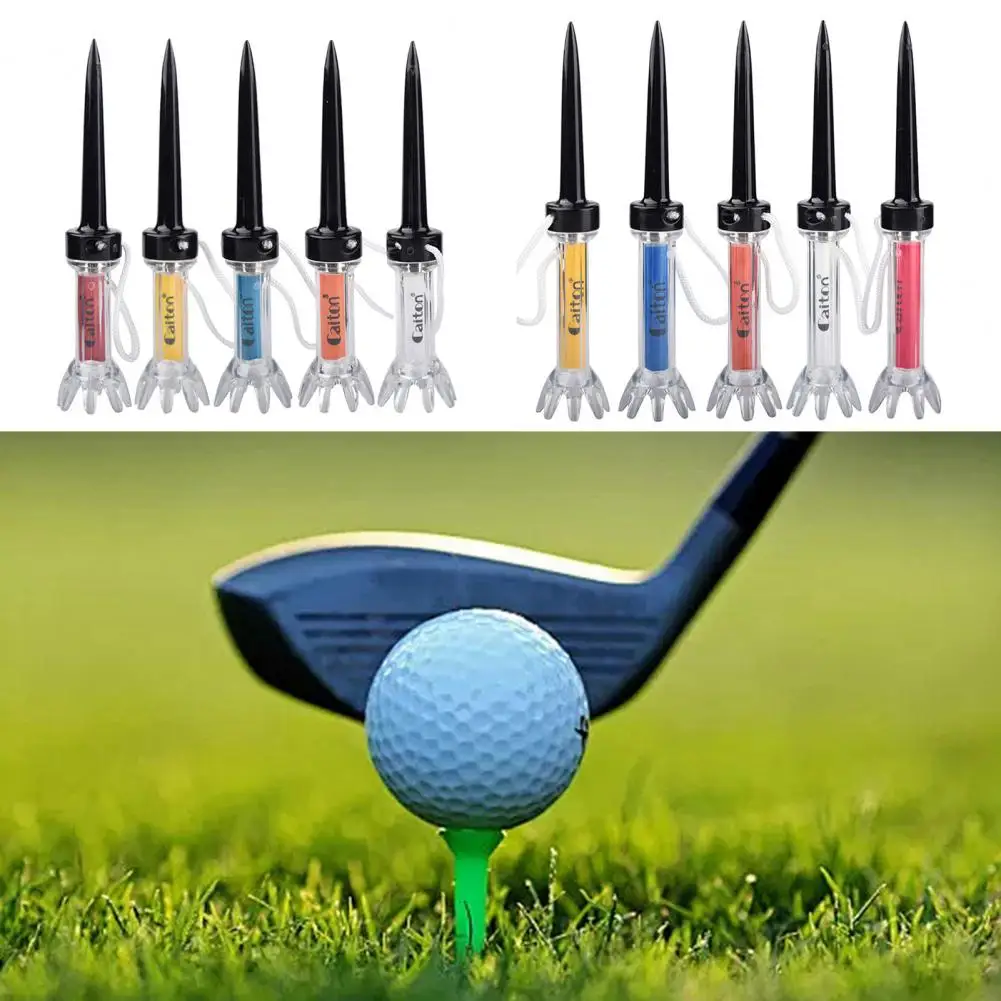 Easy Assembly Golf Tee Flexible Magnetic Golf Tees for Training Practice Ball Holder with 360 Degree Bounce Outdoor Golf