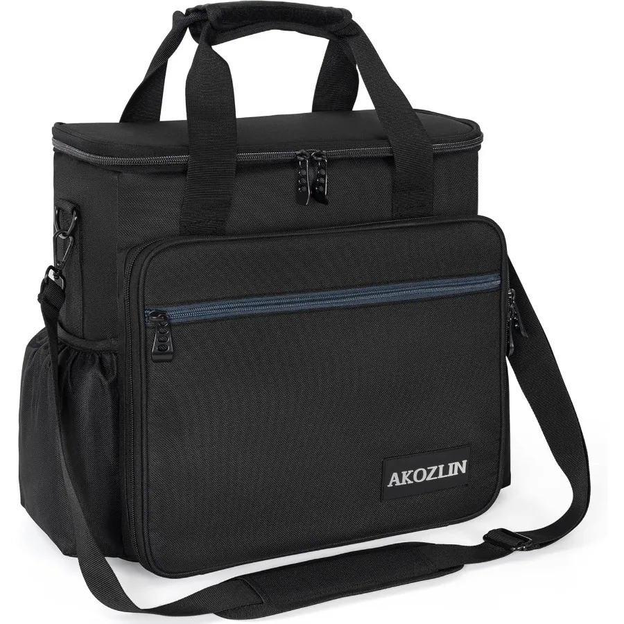 

AKOZLIN Padded Mixer Gig Bag DJ Controller Travel Shoulder Bag Case 13X13X5.5Fit For MG06 AG03 MG10X Mix8 ProFX8 and More Equip