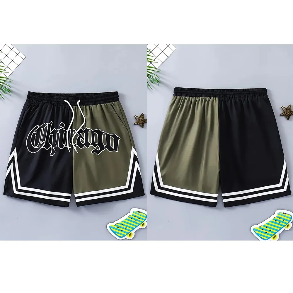 

Men's Hot-selling Bohemian Style Waist Shorts Paisley Print Summer Beach Shorts High-quality Shorts Quick-drying Moto Shorts