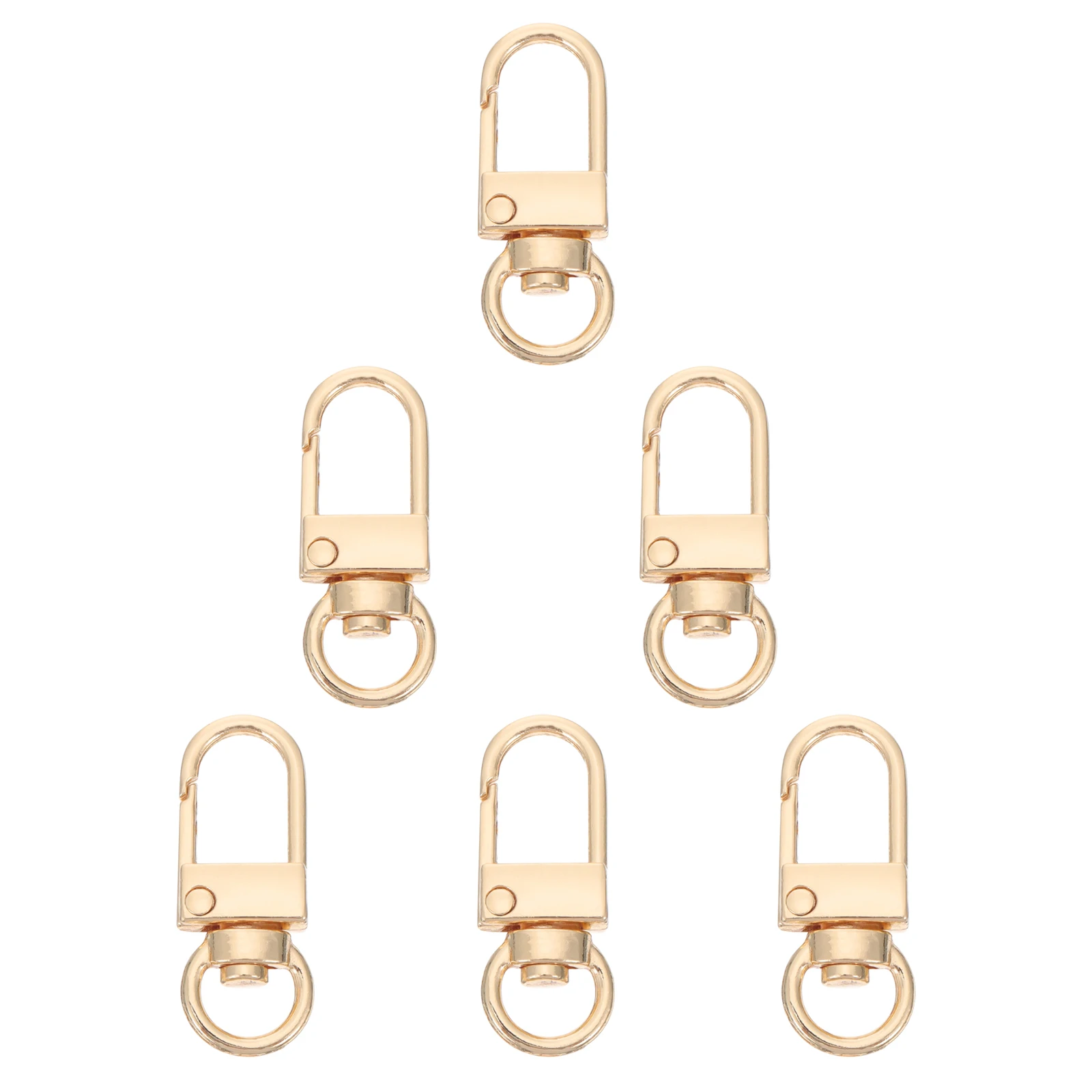 

15pcs Metal Buckle Snap Hook Lobster Clasp Craft Claw Key Chain Clip Zinc Alloy Durable Bag Charm Jewelry Making