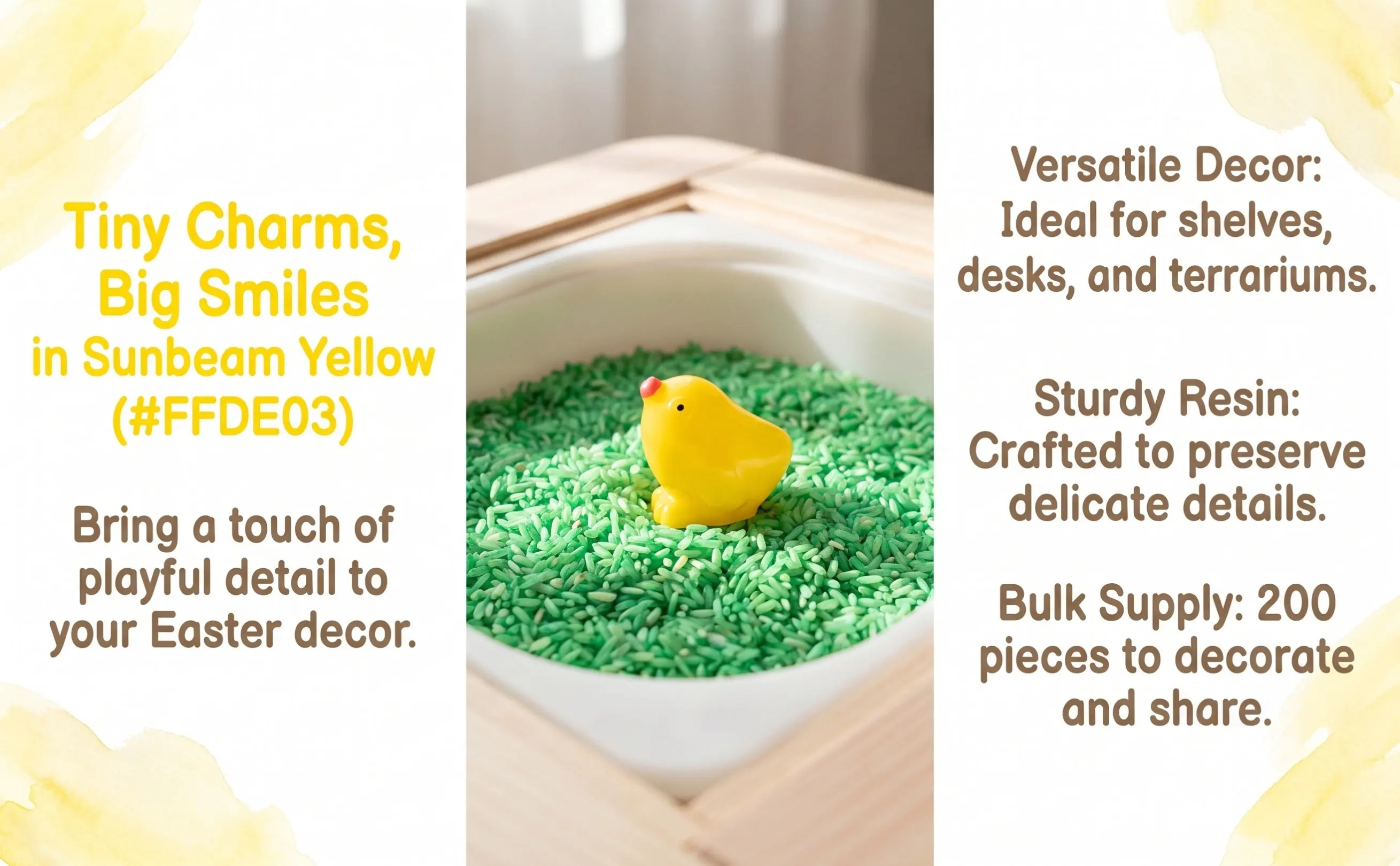 200Pcs Mini Chicken Resin Figurines for Micro Landscape Decoration Tiny Animals to Hide Terrariums Garden Ornament Set