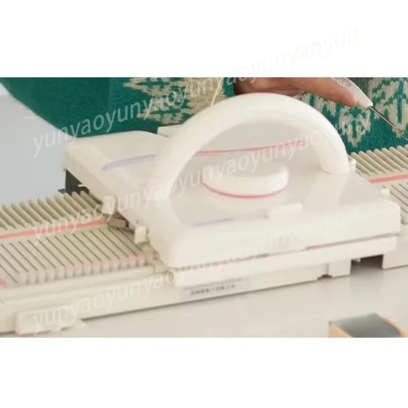 

Новая ручная вязальная машина Silver LK150 Jacquard 3.9G 6.5мм средней толщины для начинающих, для домашнего использования