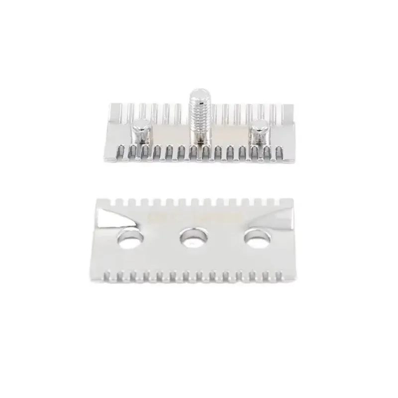 YAQI Высокое качество Chrome Mellon Мужская безопасная бритвенная головка для бритья Сплошной цвет сменный аксессуар для бритвы для очистки лица