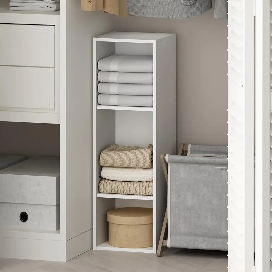 

Трехуровневые органайзеры и системы хранения для шкафов Reed, открытые полки для хранения, для гардероба, спальни, гостиной, 10 дюймов