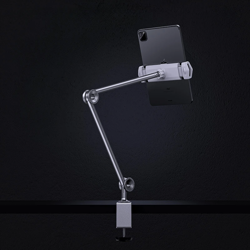 Imagem -06 - Braço Longo Tablet Holder Stand Suporte Preguiçoso para Ipad Tablet Smartphone Cama Desktop 360 a 129 Ajustável