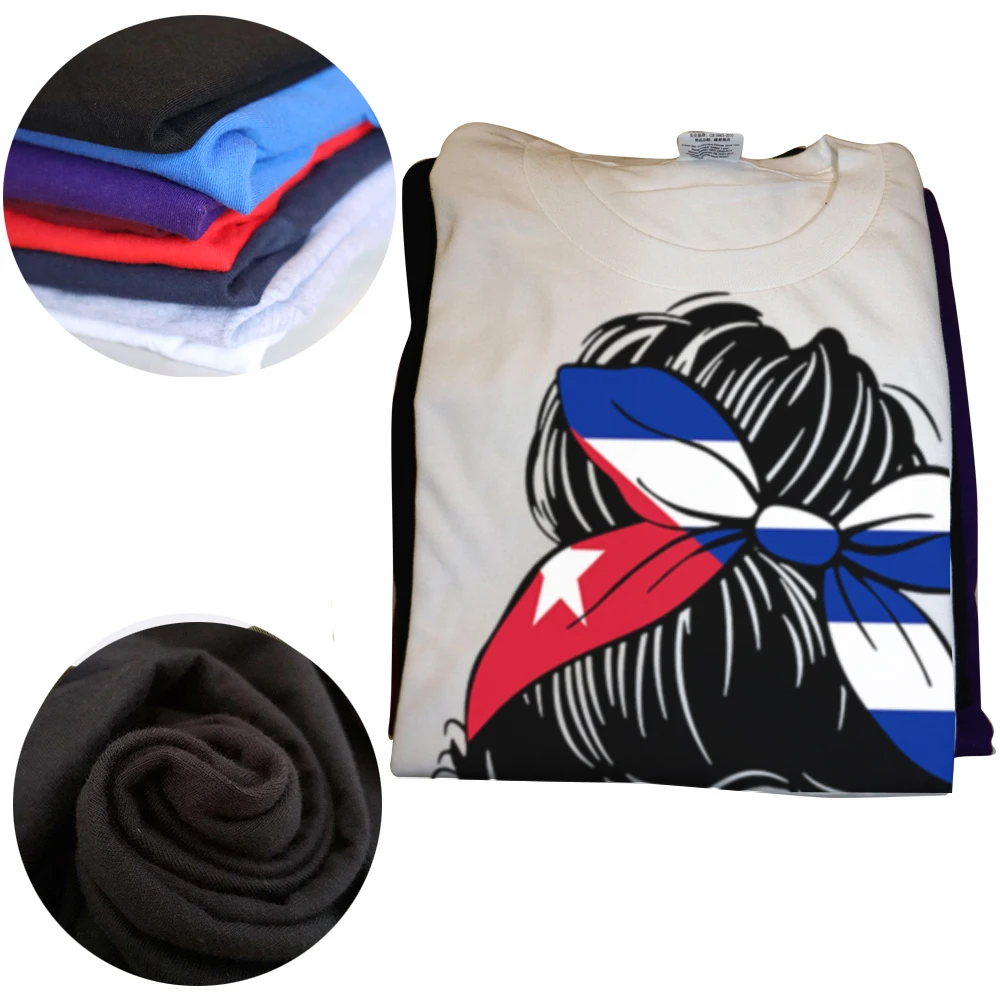 Lustige Cubana Cuban Girl Girlfriend T-Shirts, Sommer, klassischer Old-School-Grafik-Stil, kurzärmelig, Geburtstagsgeschenke, T-Shirt für Herren – Detail 3