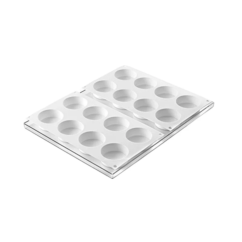 

Mini Super Black Ice Cream Silicone Mold 60mm Break and Go Dessert Tool