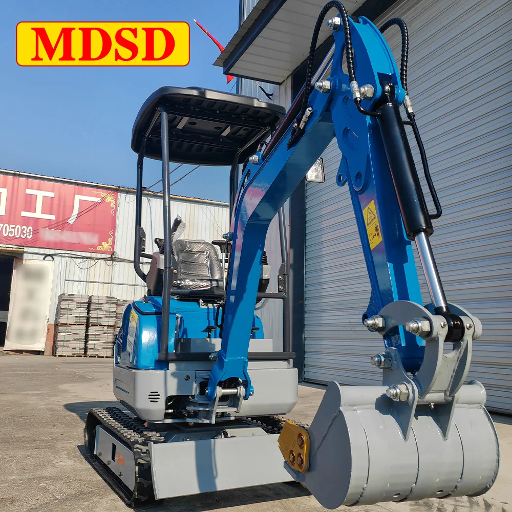 

Multifunctional Mini Excavator 0.8-2 Ton Kubota Engine Crawler Type for Farm Garden Renovation Digger Free Shipping Customized