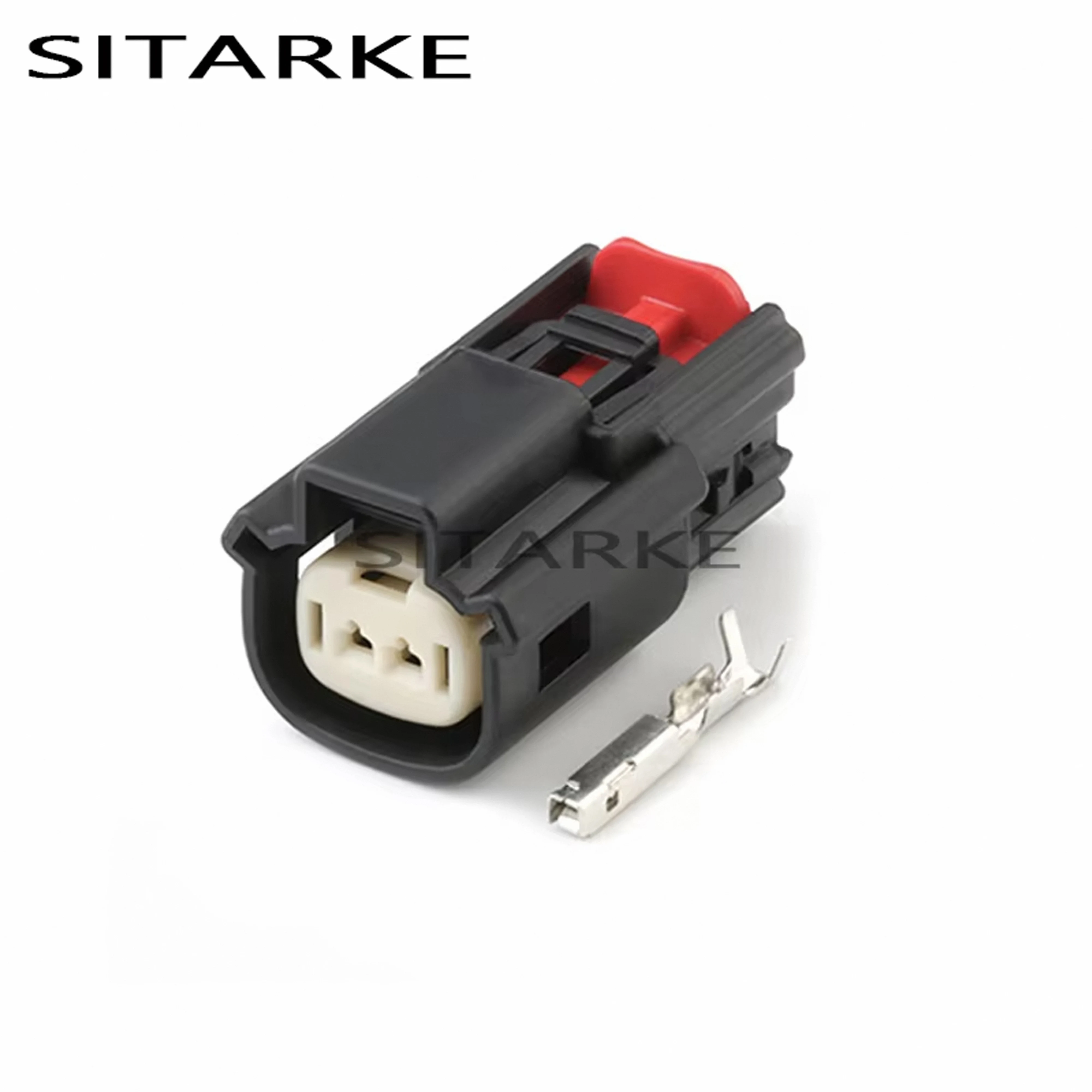 5 Sets 2 Pin MX150 (060) Receptacle Female Male Black Lamp Socket Waterproof Auto Wire Harness Connectors 33471-0201 33481-0201