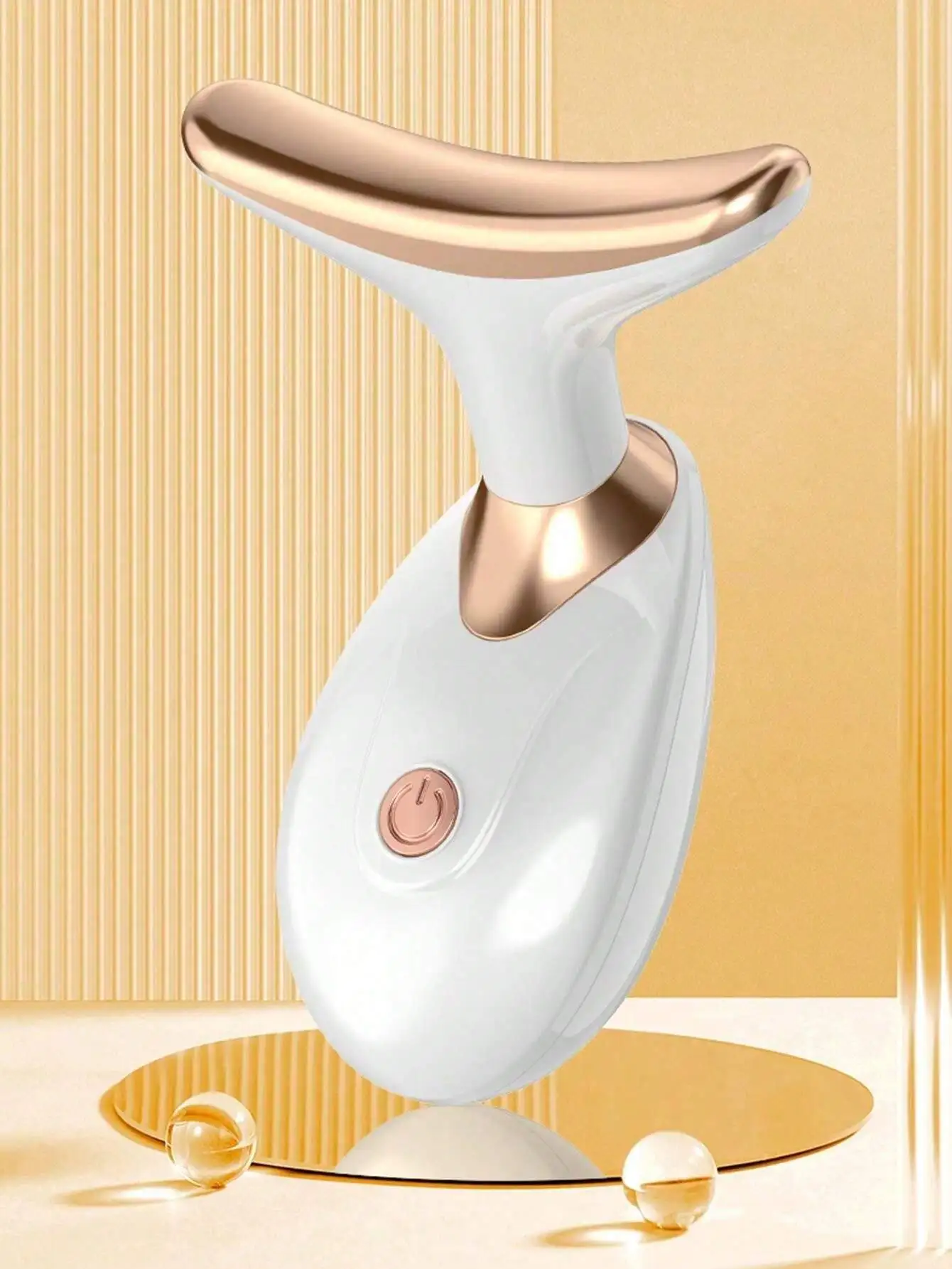 

Neck Beautifying Device For Neck Aging Treatment, Massager, Skin Tightening And Lifting, Wrinkle Reducing Facial Skin Care Facia