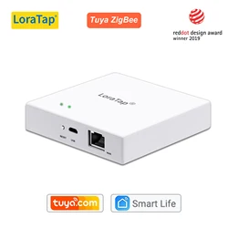 LoraTap akıllı ev Tuya ZigBee ağ geçidi Hub köprü ağ arayüzü ile akıllı yaşam App uzaktan kumanda cihazları kadar 256 örgü