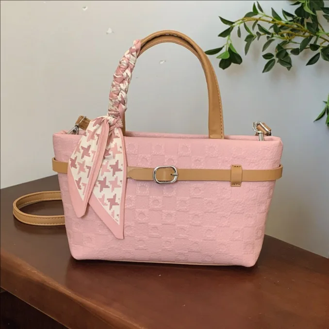 

Лето 2022, новая модная сумка-тоут для женщин, простая маленькая квадратная сумка, многофункциональная сумка на плечо, стильная дизайнерская сумка через плечо, роскошь