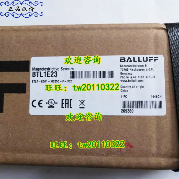 [Physical Photo] BTL7-E501-M0250-P-S32 Germany Balluff Displacement Sensor