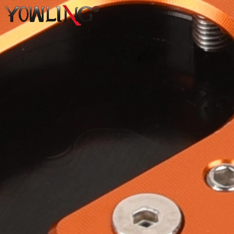 Motorcycle Side Stand Enlarger Plate CNC Kickstand Enlarge Foot Shelf For LC8 Adventure 2003-2005-2006-2007-2008-2009-2010-2012