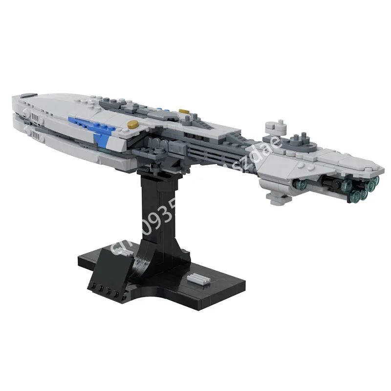 

616pcs MOC Vesper Star Cruiser Star Battle Building Blocks Logical thinking up Assemble Christmas toy Gift Creative Educational