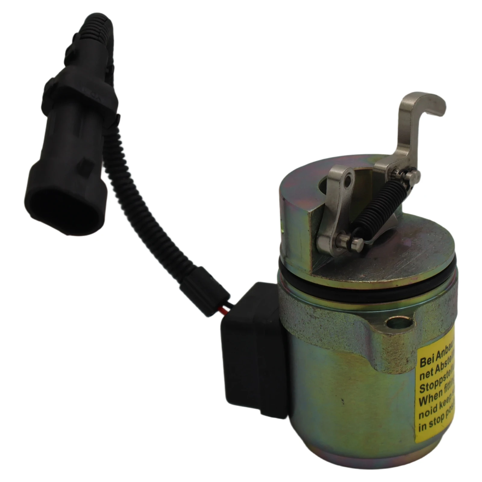 12V Fuel Shut Off Solenoid 6686715 0428-7583 04287116 Fits for Bobcat A220 A300 442 864 863 873 883 S250 T200