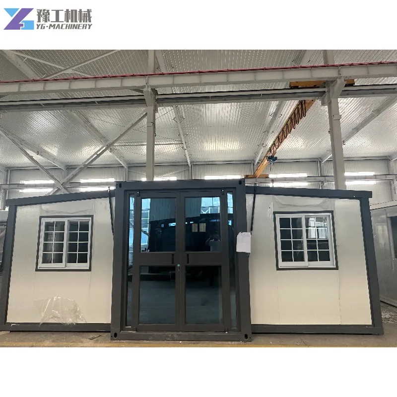 2 Bedroom Container House Luxury Predfabricated Container Homes 20ft 40ft Expandable Container House with Bathroom Garden Room