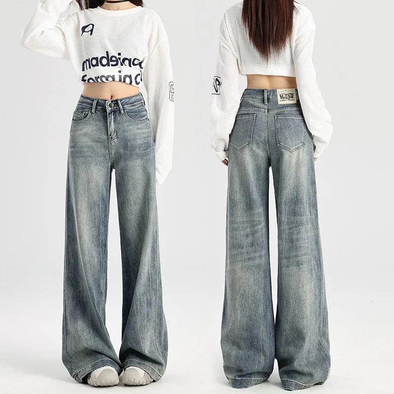 

Bootcut Jeans Woman Plus Size Women Hollow Out Edge Skater Western Cute Staight Ripp Button Mid Waist Short Stitched Butt Cover