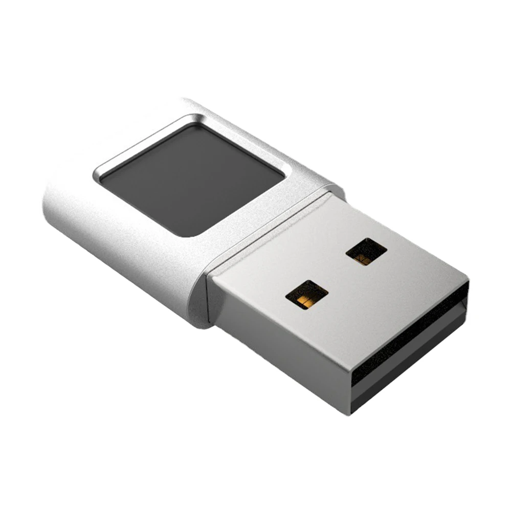 جهاز وحدة قارئ بصمات الأصابع USB صغير لنظام التشغيل Windows 10 Hello Biometrics Security Key تسجيل الدخول بدون كلمة المرور