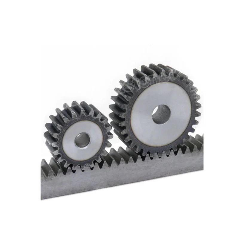 Spur Gear 4M 10T~21T Flat Gear Cylindrical Gear Outer External Gears Metal Transmission Gear No Step 45# S45C 1045 C45 Steel