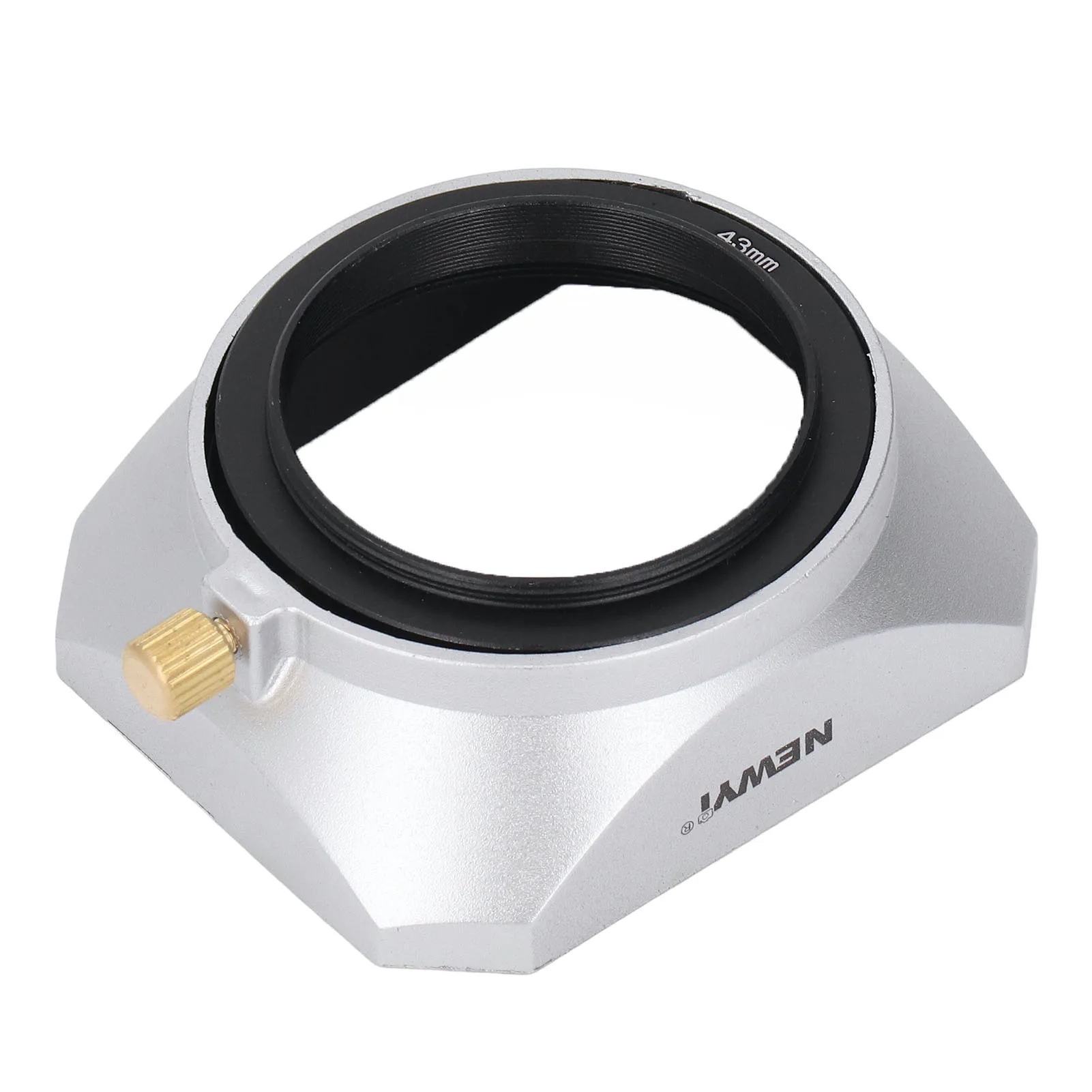 غطاء عدسة مربع من NEWYI ، سبائك الألومنيوم ، غطاء كاميرا ABS ، عدسات بطول بؤري ، 45 من العدسات ، 43 ، 58 ، 25