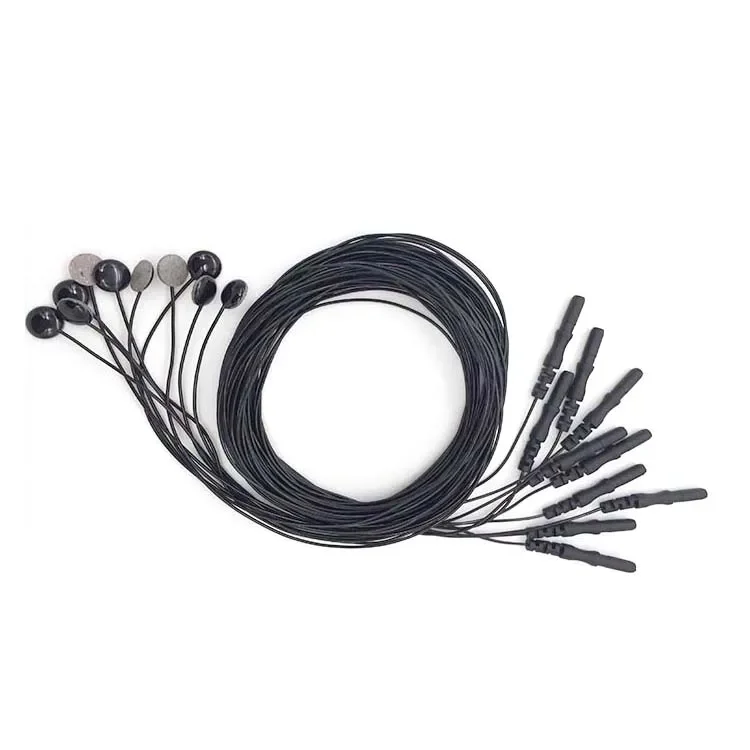 BESDATA Abrasion Proof Sintered Ag/AgCl EEG Dry Electrodes Neurofeedback Monitoring Medical Accessory for Long Term Monitoring