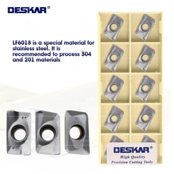 DESKAR 100% Original APMT1135PDER-H2 APMT1604PDER-M2 H2 XM LF6018 Numerical Control Lathe Cutting Inserts Milling Turning Tools