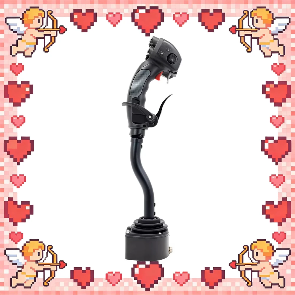 

Игровой джойстик VKBSIM GF MKIV Pro-L MCG для правой руки: Новый интерфейс, демпфер нового поколения, флагманская база для подарков