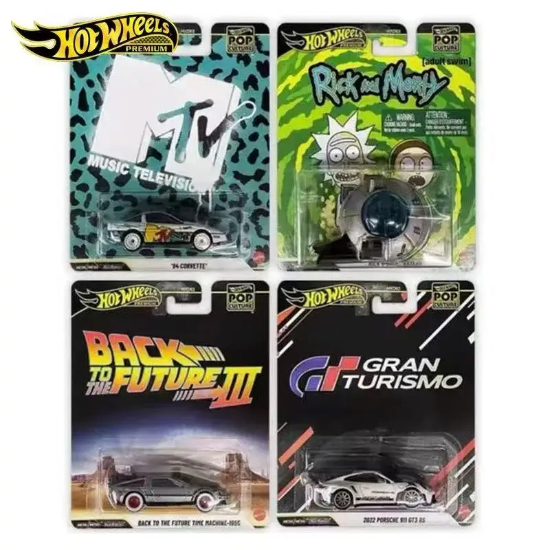 

Hot Wheels Entertainment Pop Culture Porsche 911 Corvette Back to the Future Rick and Morty Hxd63