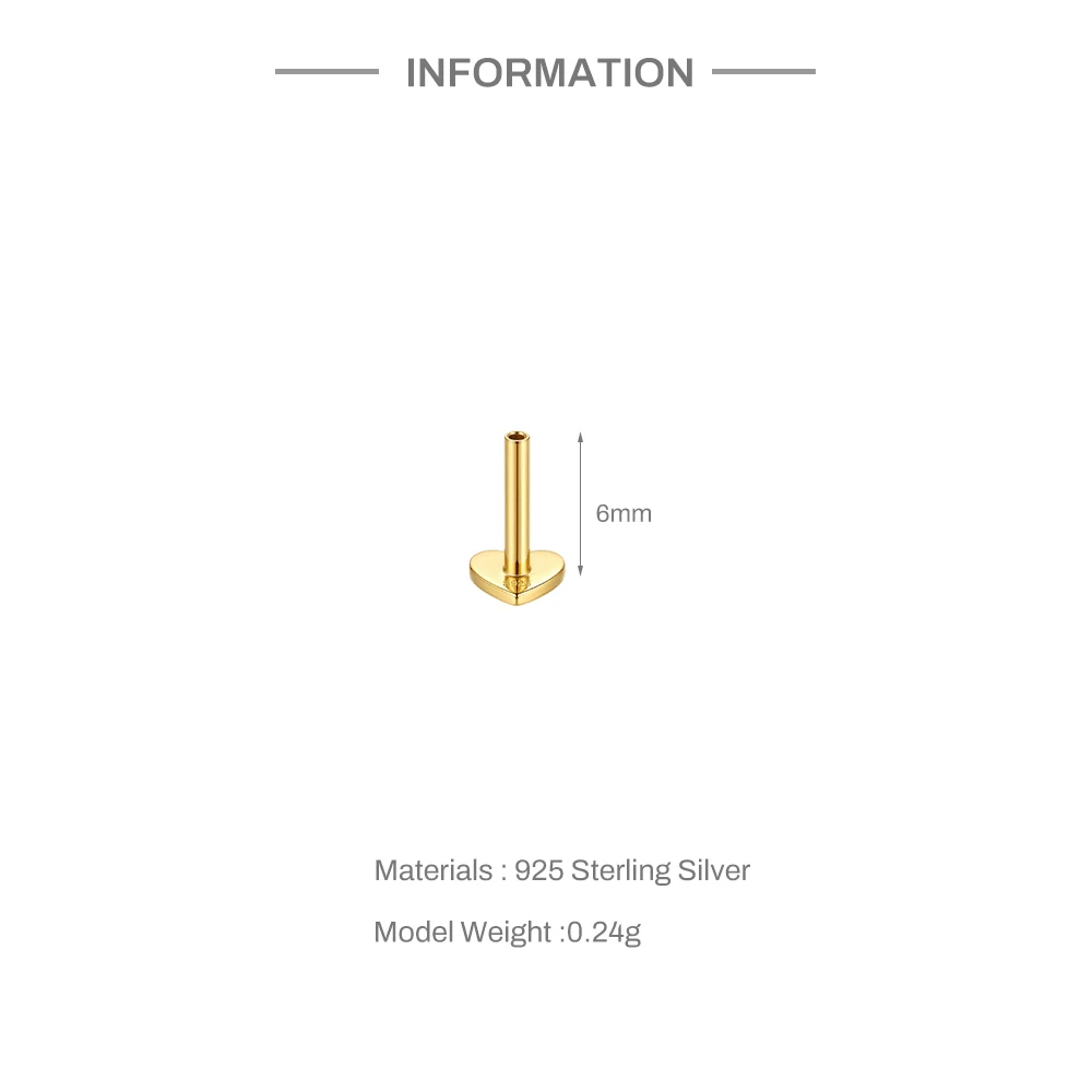 Aide Moissanit-Diamant-Ohrstecker für Damen, originales 925er-Sterlingsilber, Schraubverschluss, Damen-Moissanit-Ohrring mit flacher Rückseite, Juwel