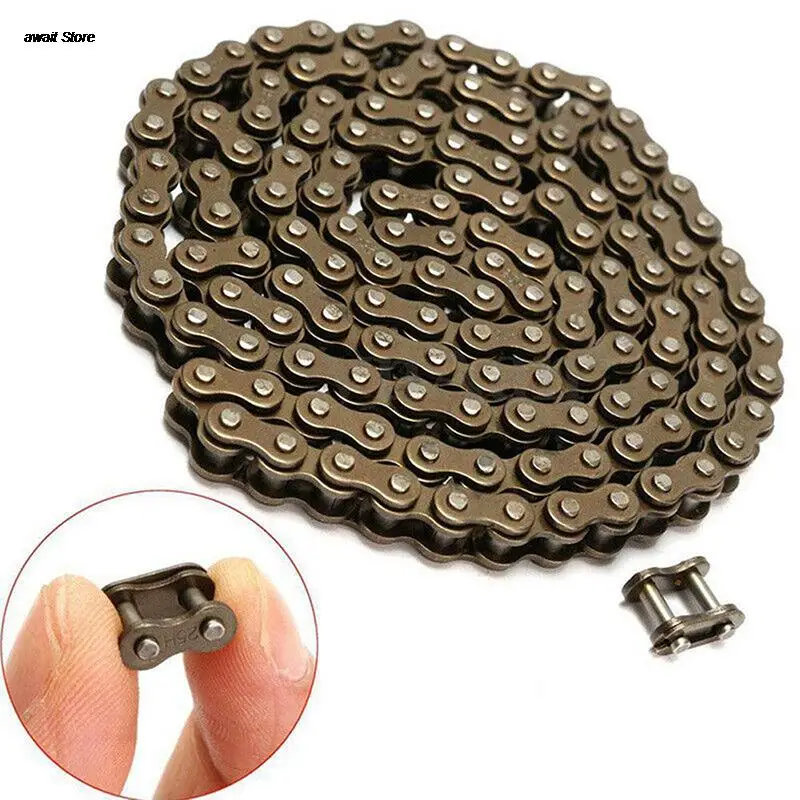 25H 158 Links Chain For 47/49cc Pocket Bike Mini Moto Quad Dirt ATV Scooter