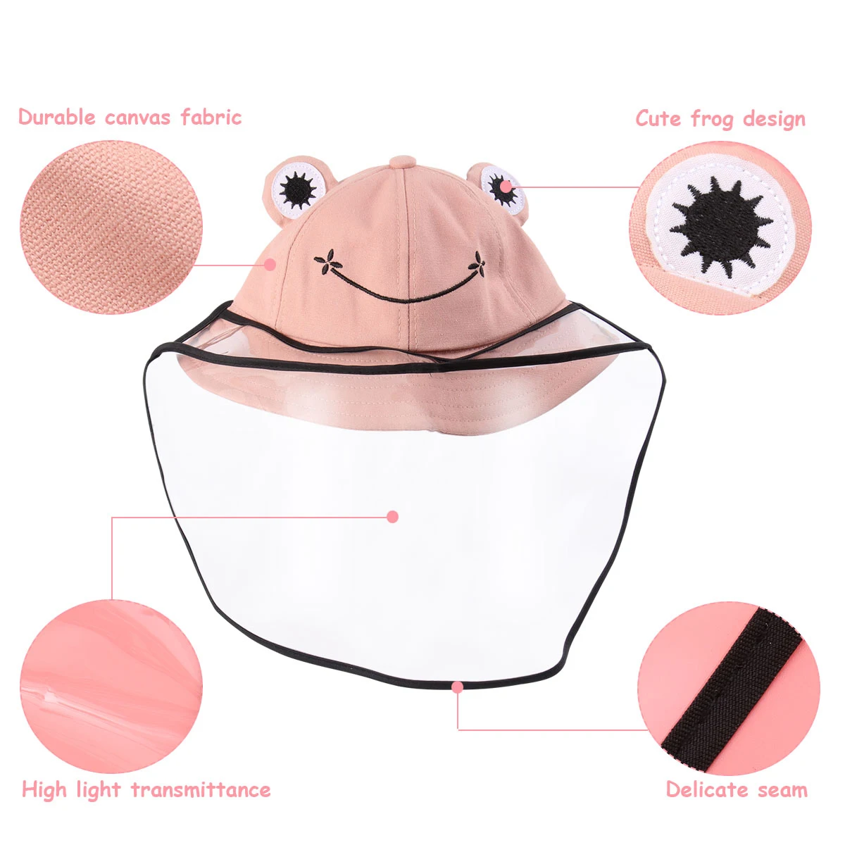 

Baby Droplet Sun Hat Sunscreen for Kids Protection Infant Fisherman's Wide Brim Fishing