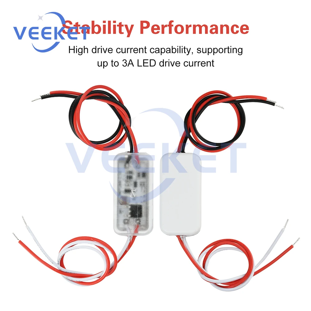 

Photocell Sensor Switch DC 12-80V Automatic On/Off for LED Headlights Energy Saving Motorcycle Electric Vehicle Accessories