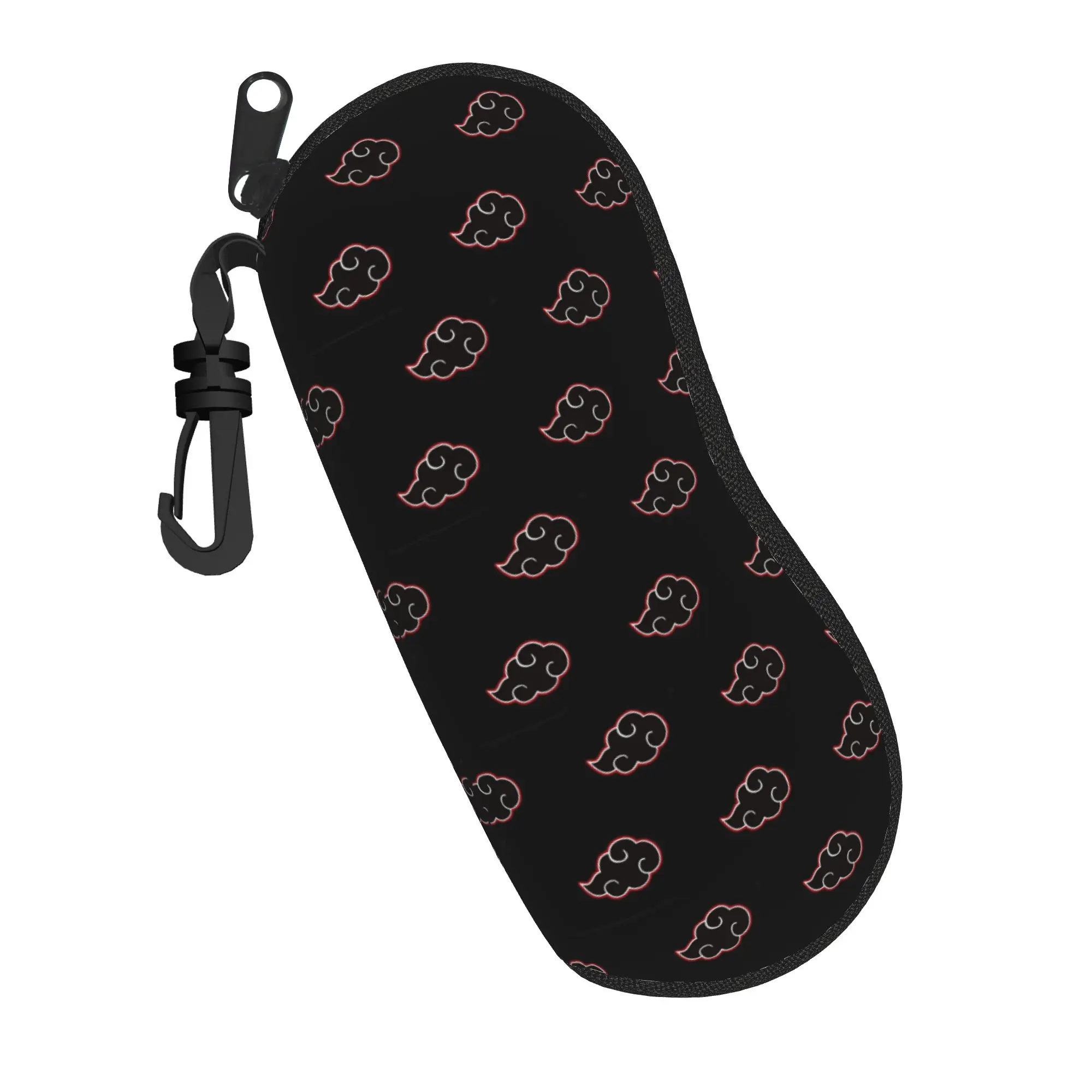 Akatsuki Pein Japan Anime Glasses Case Unisex Printing Zipper Neji Eyewear Box Office Eyewear Container