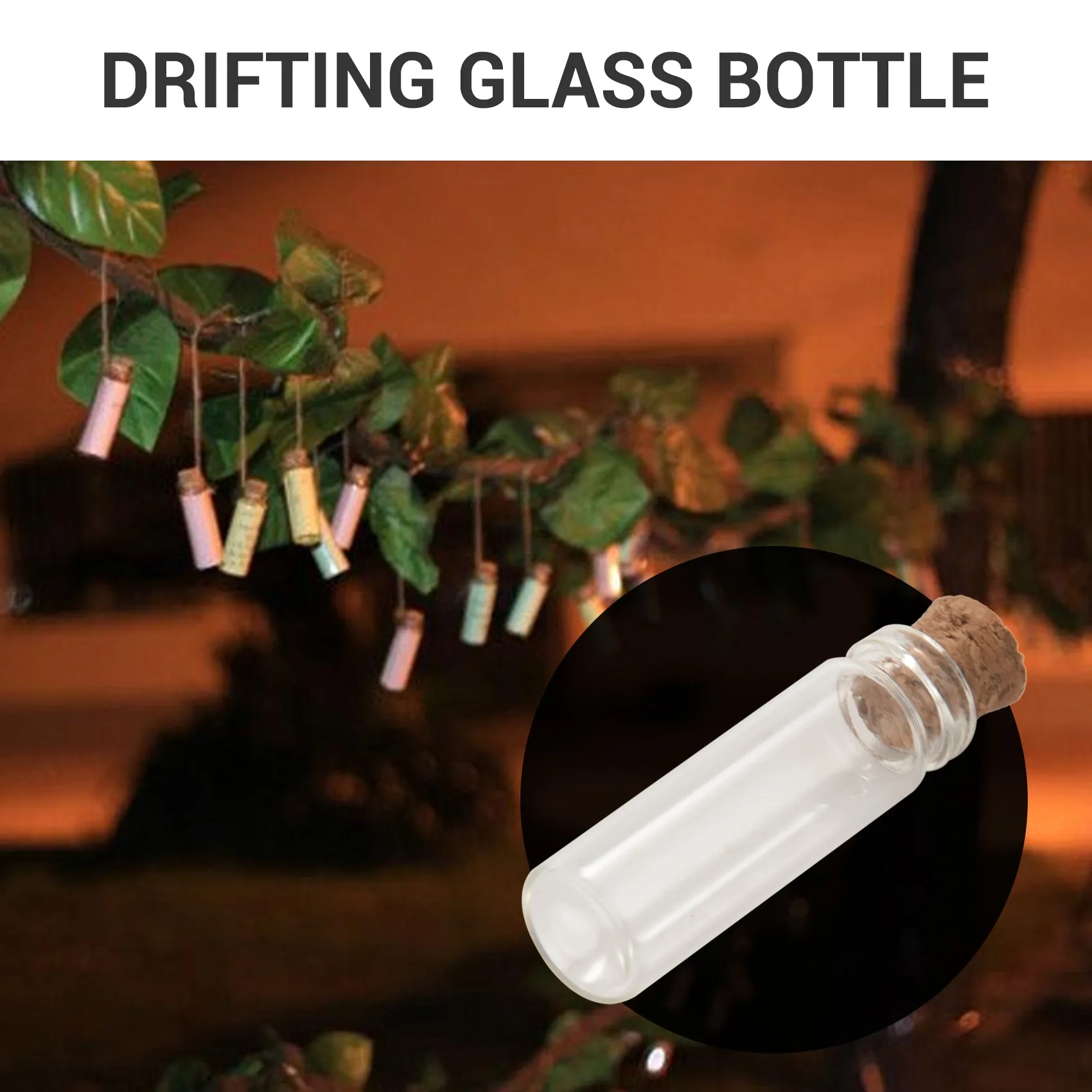 A26P 20 個 11X32Mm 小型ミニ空クリアコルクガラスボトルバイアル 2ml