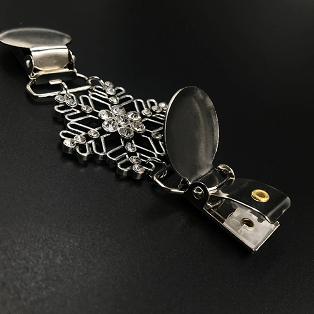 2 قطعة بروش سبيكة ندفة الثلج شكل المرأة موضة الثدي دبوس شيك الملابس الديكور بروش حلية لعيد ميلاد الذكرى #5