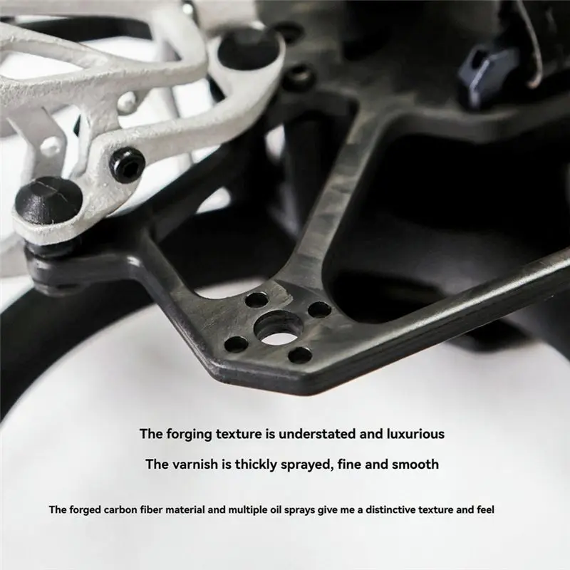 Y44A 2.5inch FPV Frame Kit Shock Absorption Compatible with O3/O4 Pro Air for Unit VTX Drone Parts