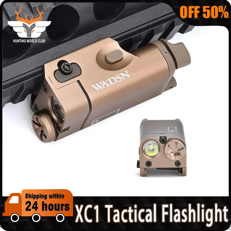 Tactical Surefir XC1 Weapon LED Light Upgrade Metal Hunting Pistol Scout Flashlight For Airsoft Glock 17 18C 19 Gun Accessories