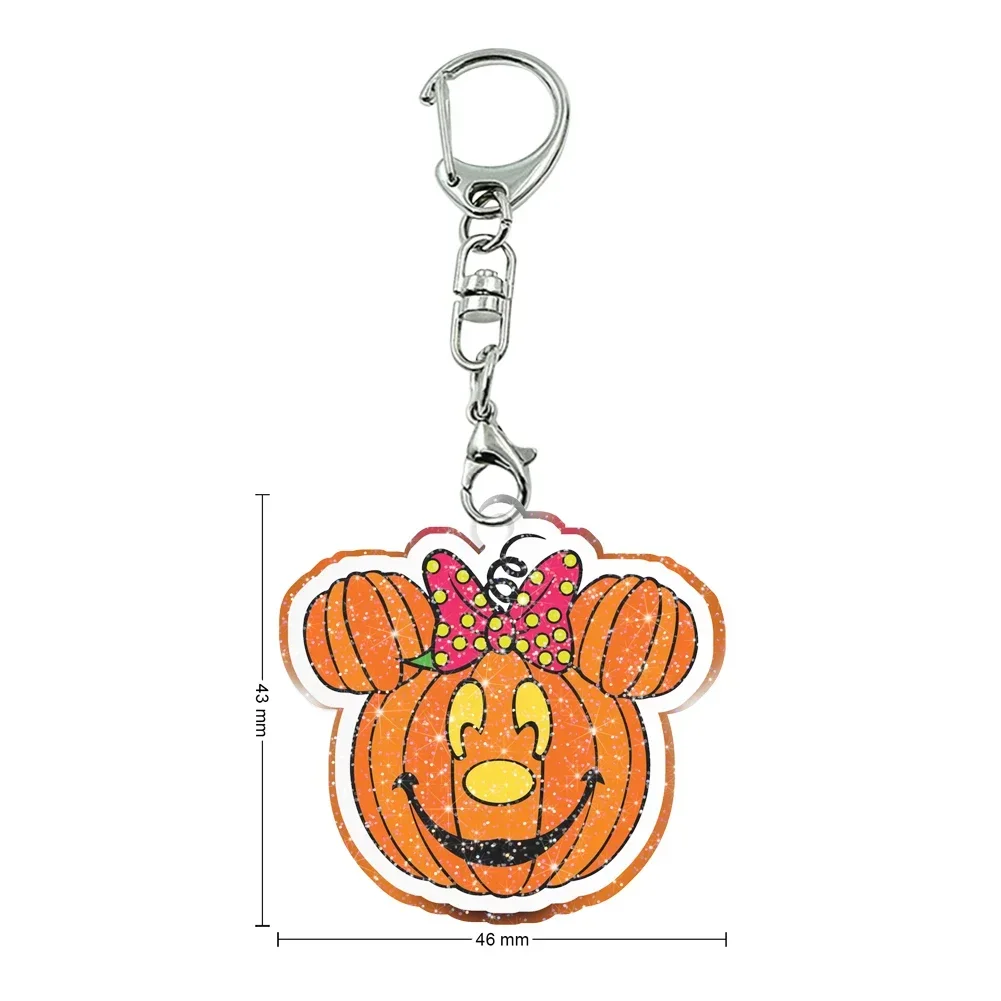 

New Style Disney Halloween Key Chain Festival Keyring Fashion Keychain Accessories Pendant Gifts For Family