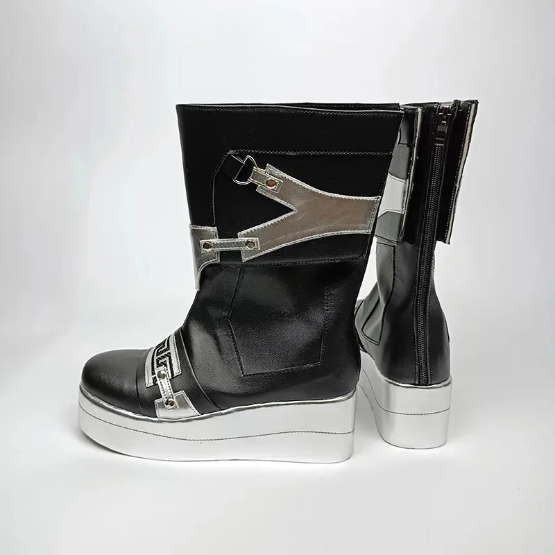 

2025 11 аниме Vtuber Hololive Yugo Asuma ботинки для косплея обувь аксессуары для Хэллоуина на заказ