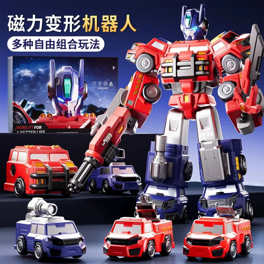 Nouveau jouet pour enfants 2025, cadeau d'anniversaire pour garçons de 10 ans, blocs de changement de forme améliorant l'intelligence, adaptés aux âges de 3 à 6 ans