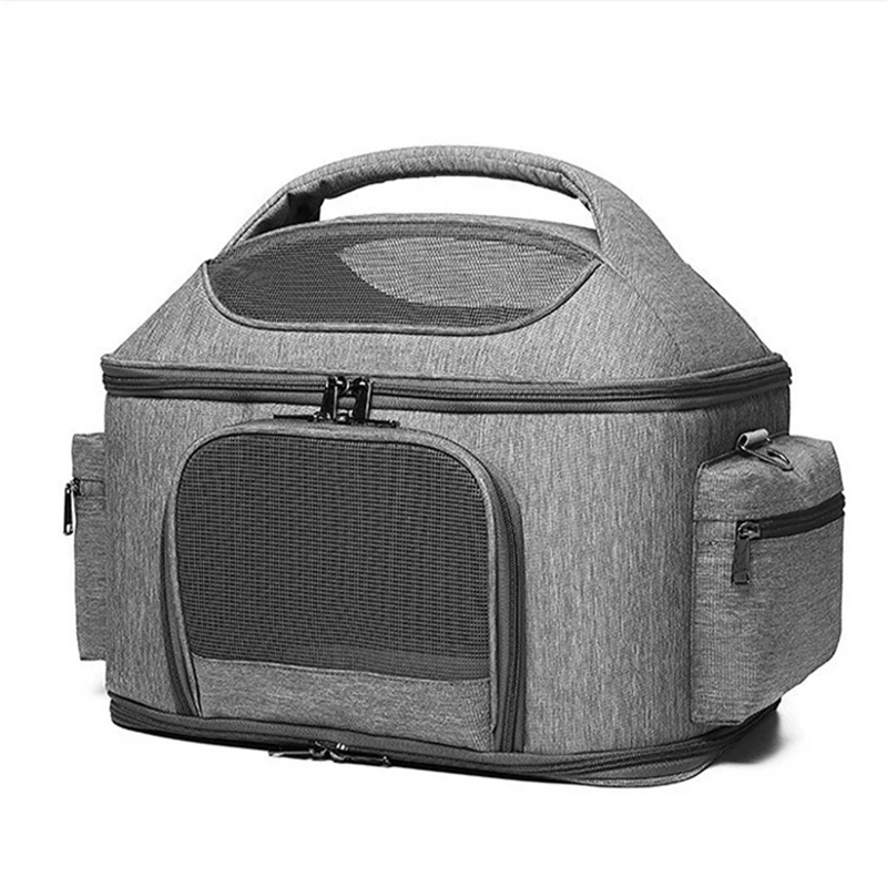 

Dog Carrier Bag Soft Side Backpack Cat Pet Carriers Dog Travel Bags Airline Approved Transport For Small Dogs Cats Outgoing