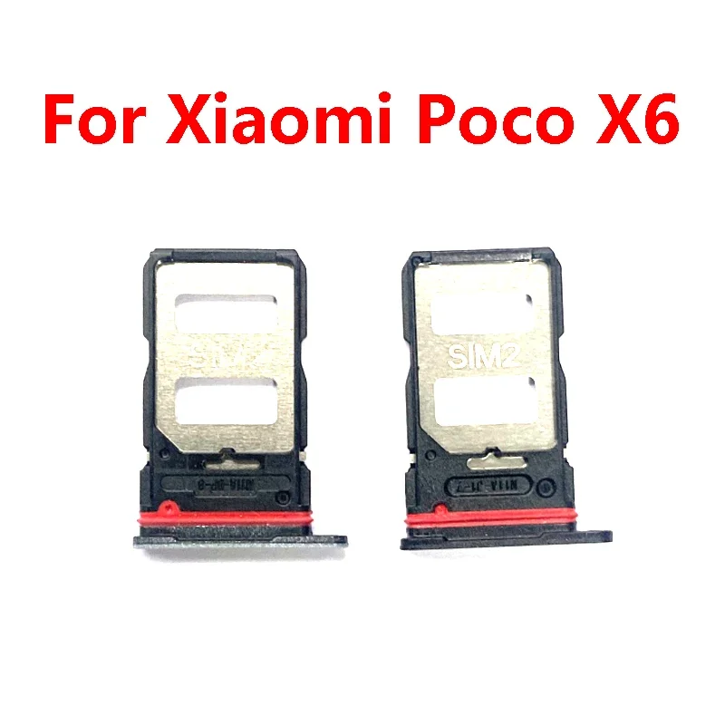 For Xiaomi Mi Poco M3 F1 F3 X3 X6 GT Pro Sim Card Tray Slot Holder Replacement Parts