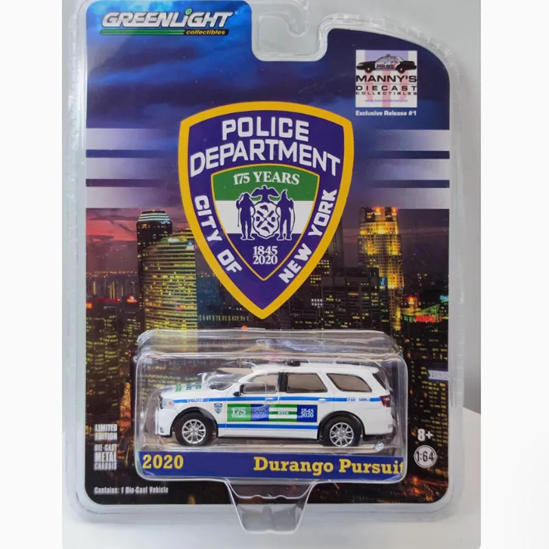 

Литой под давлением Greenlight 1:64 2020 Durango 51375, имитация сплава, модель автомобиля, статическая коллекция, украшенный праздничный подарок, игрушка, сувенир, подарок