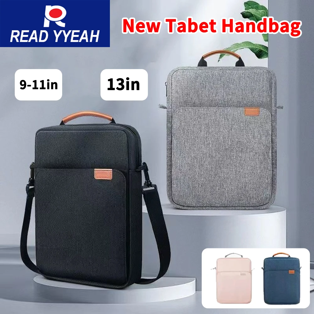 

Tablet Sleeve Bag For iPad Samsung Galaxy Tab Case Shockproof Cover For Xiaomi Redmi Pad Case Tablet Shoulder Bag Carrying Case